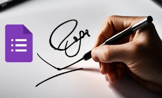 Signature for Google Forms