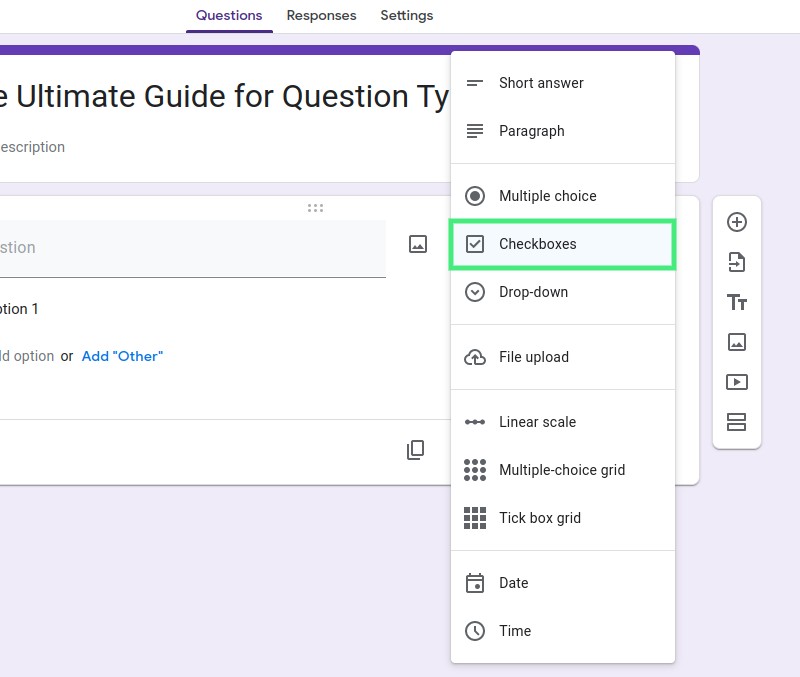 The Ultimate Guide For Google Forms Question Types Nerdy Form