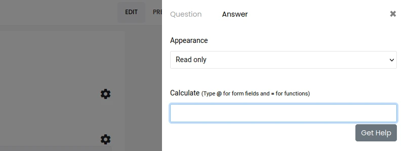 Add calculation to the form field